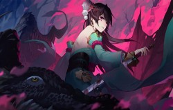 仙女下凡《姬魔恋战纪》穿着汉服去旅行！