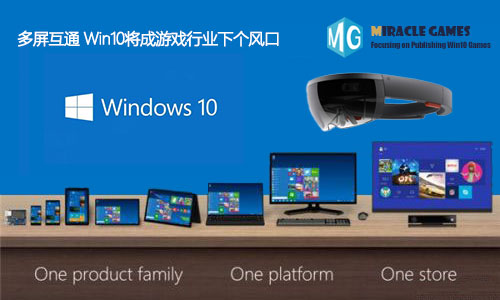  多屏互通 Win10将成游戏行业下个风口 