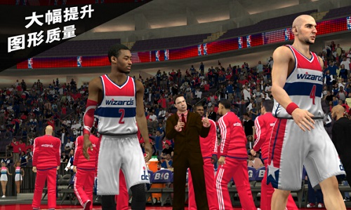 2K方面介绍称，《NBA 2K15》移动版通过高度优化的图形和真实的NBA游戏性等，展现了和还原了NBA球场上的比赛，并传承了此前主机版的NBA 2K的体验。NBA新科MVP凯文?杜兰特为NBA2K15担纲代言，国际著名的艺术家和制作人法瑞尔?威廉姆斯还为这款作品量身打造了音乐原声。