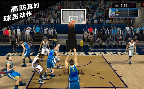 2K方面介绍称，《NBA 2K15》移动版通过高度优化的图形和真实的NBA游戏性等，展现了和还原了NBA球场上的比赛，并传承了此前主机版的NBA 2K的体验。NBA新科MVP凯文?杜兰特为NBA2K15担纲代言，国际著名的艺术家和制作人法瑞尔?威廉姆斯还为这款作品量身打造了音乐原声。